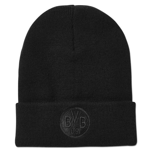 Borussia Dortmund BVB Beanie Logo all black